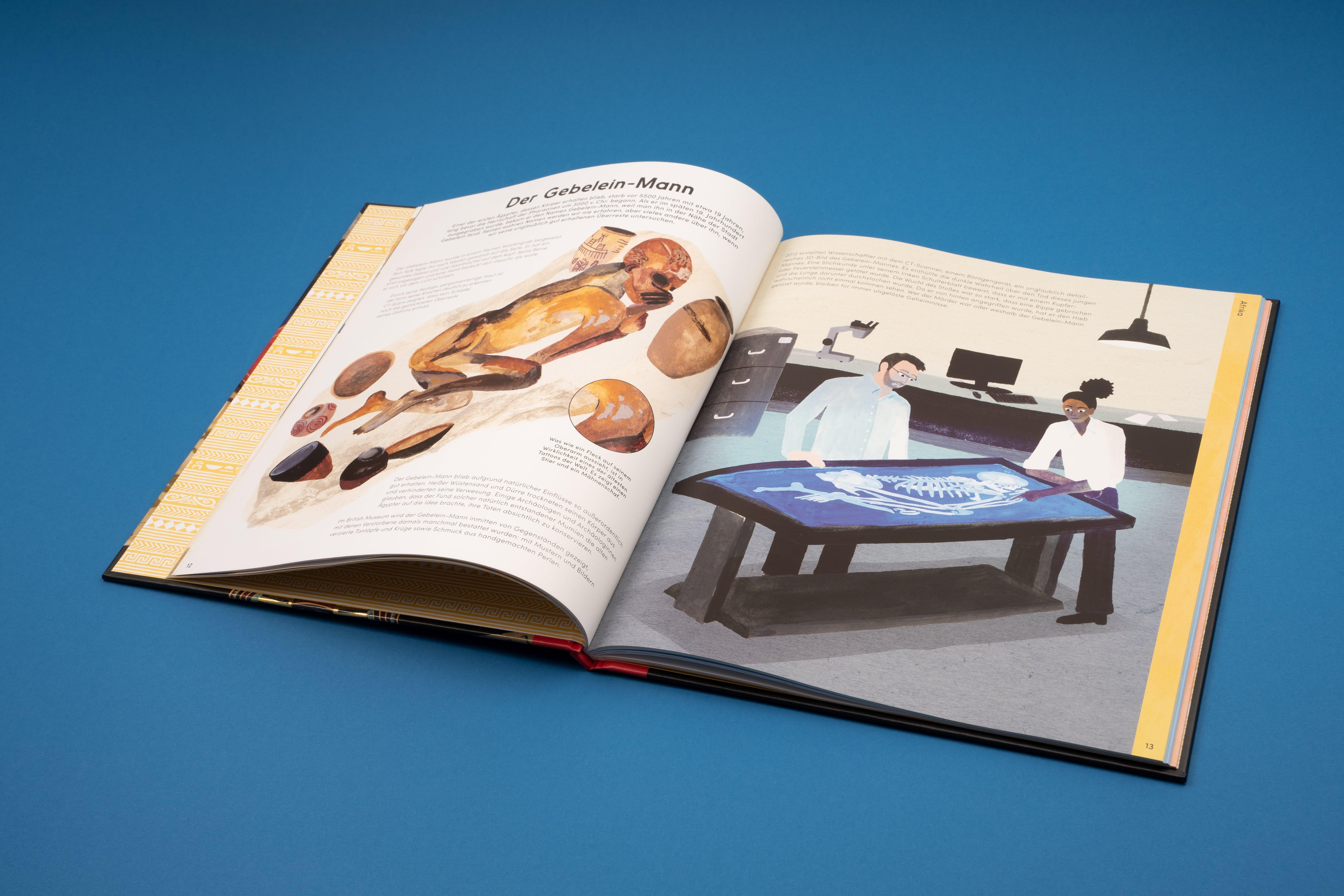 Beispielinhalt (Bild) Die Rätsel der Toten