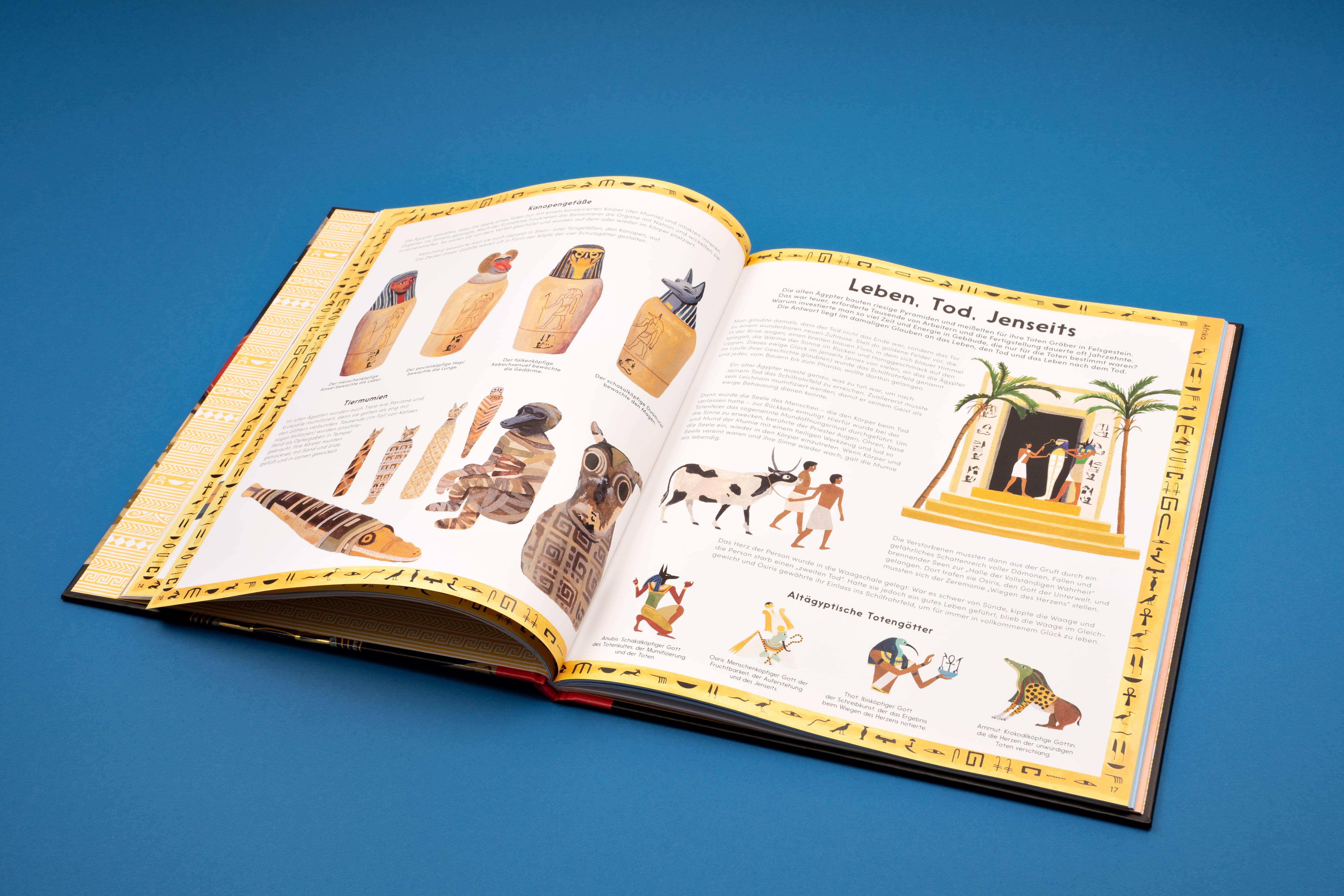 Beispielinhalt (Bild) Die Rätsel der Toten