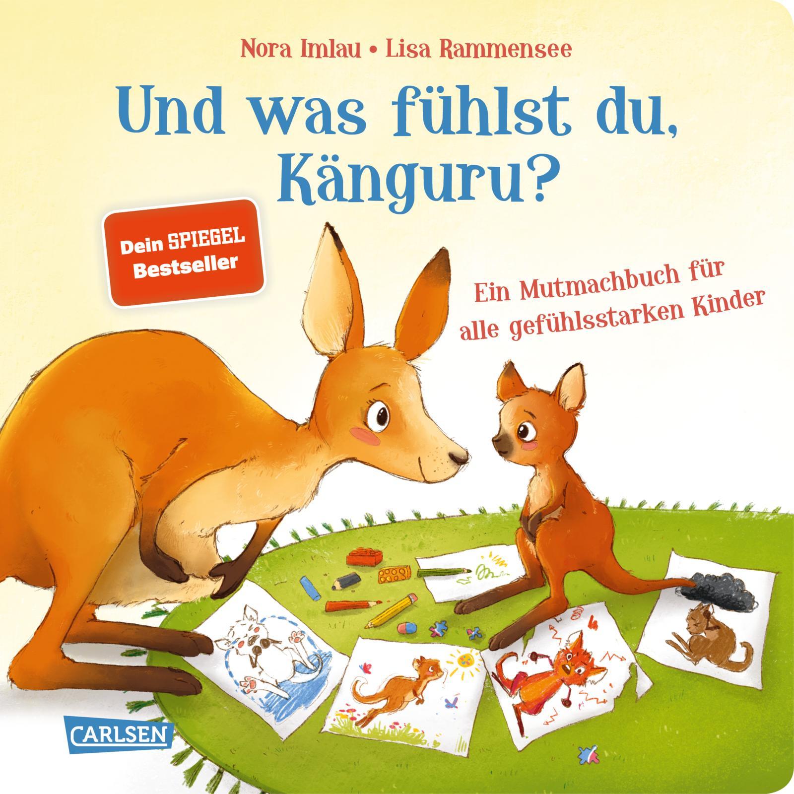 Vorderes Coverbild Und was fühlst du, Känguru?