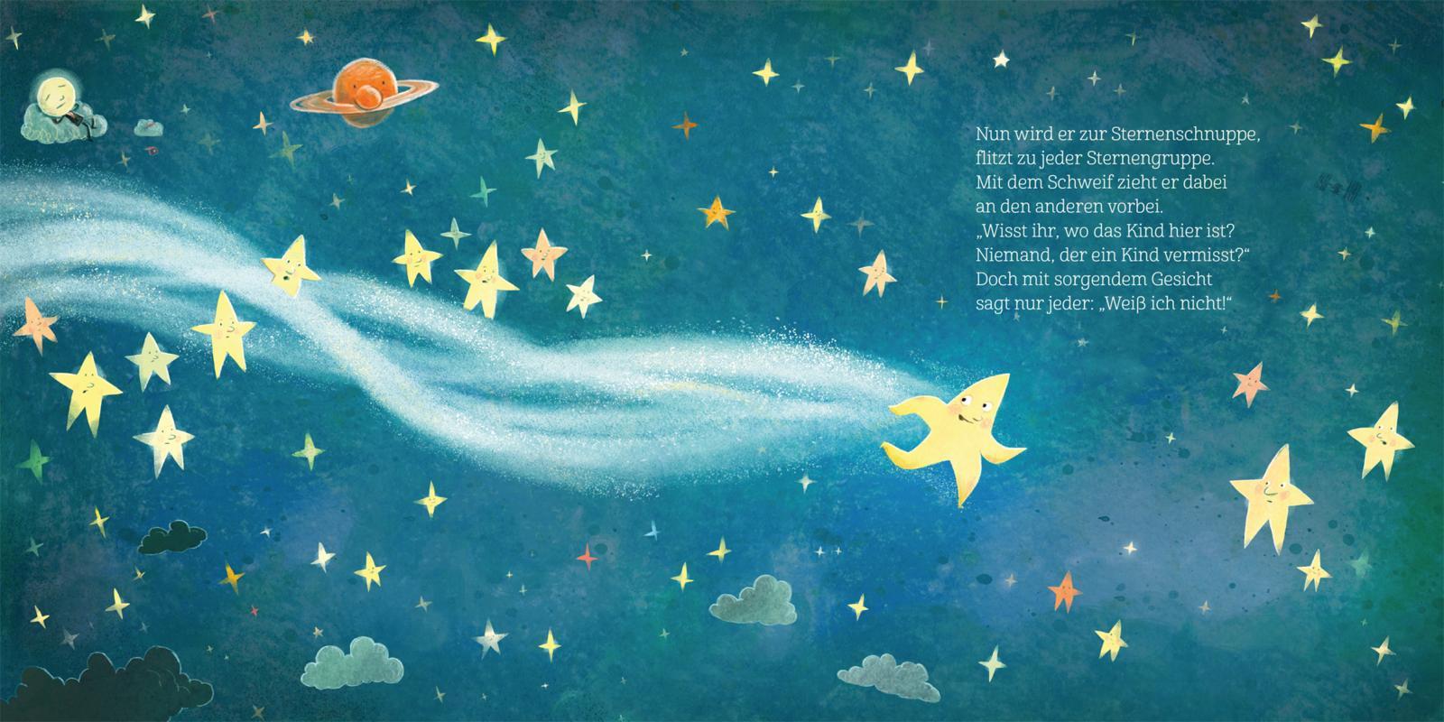 Beispielinhalt (Bild) Wenn ein Stern auf Reise geht ...