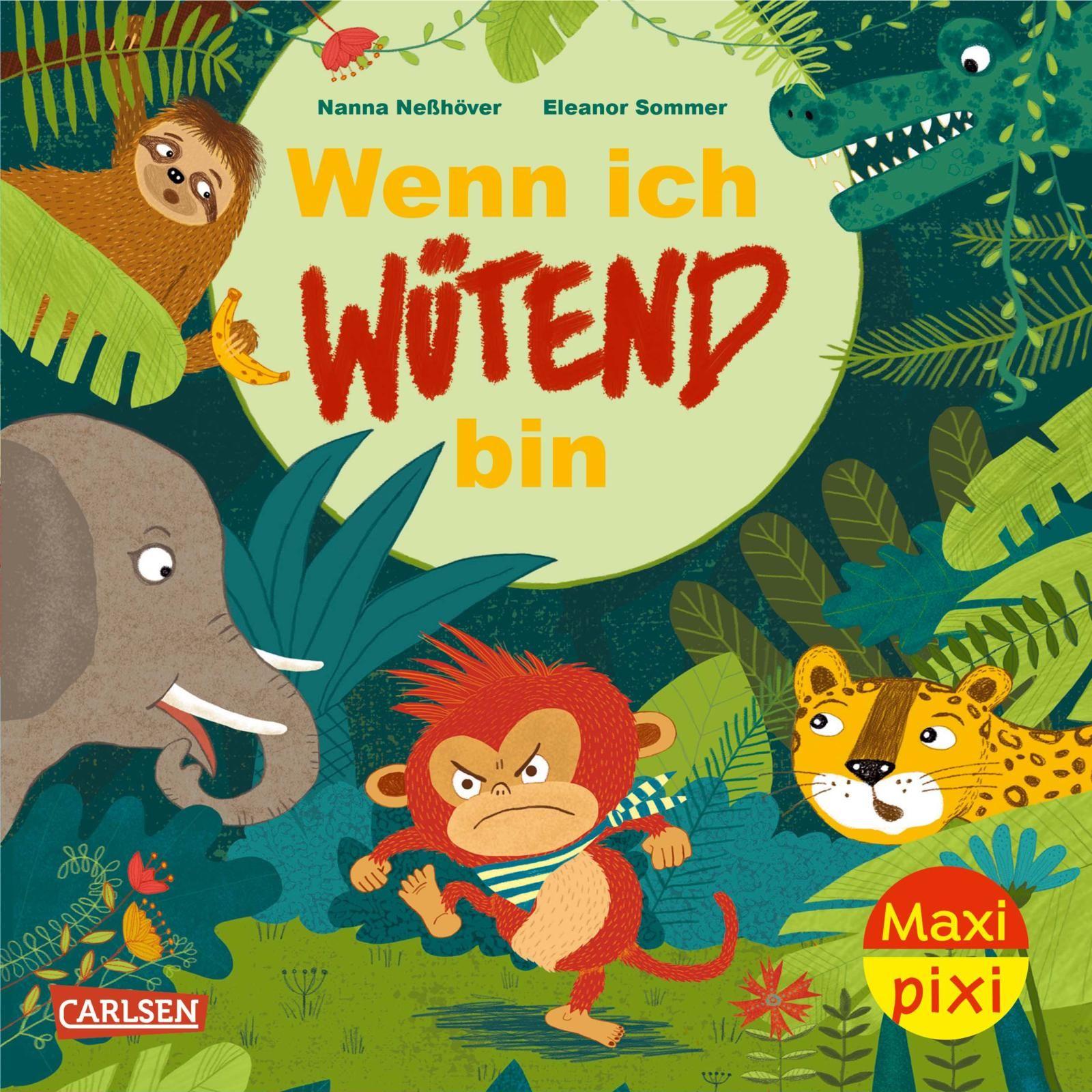 Vorderes Coverbild Maxi Pixi 360: VE 5 Wenn ich wütend bin (5 Exemplare)