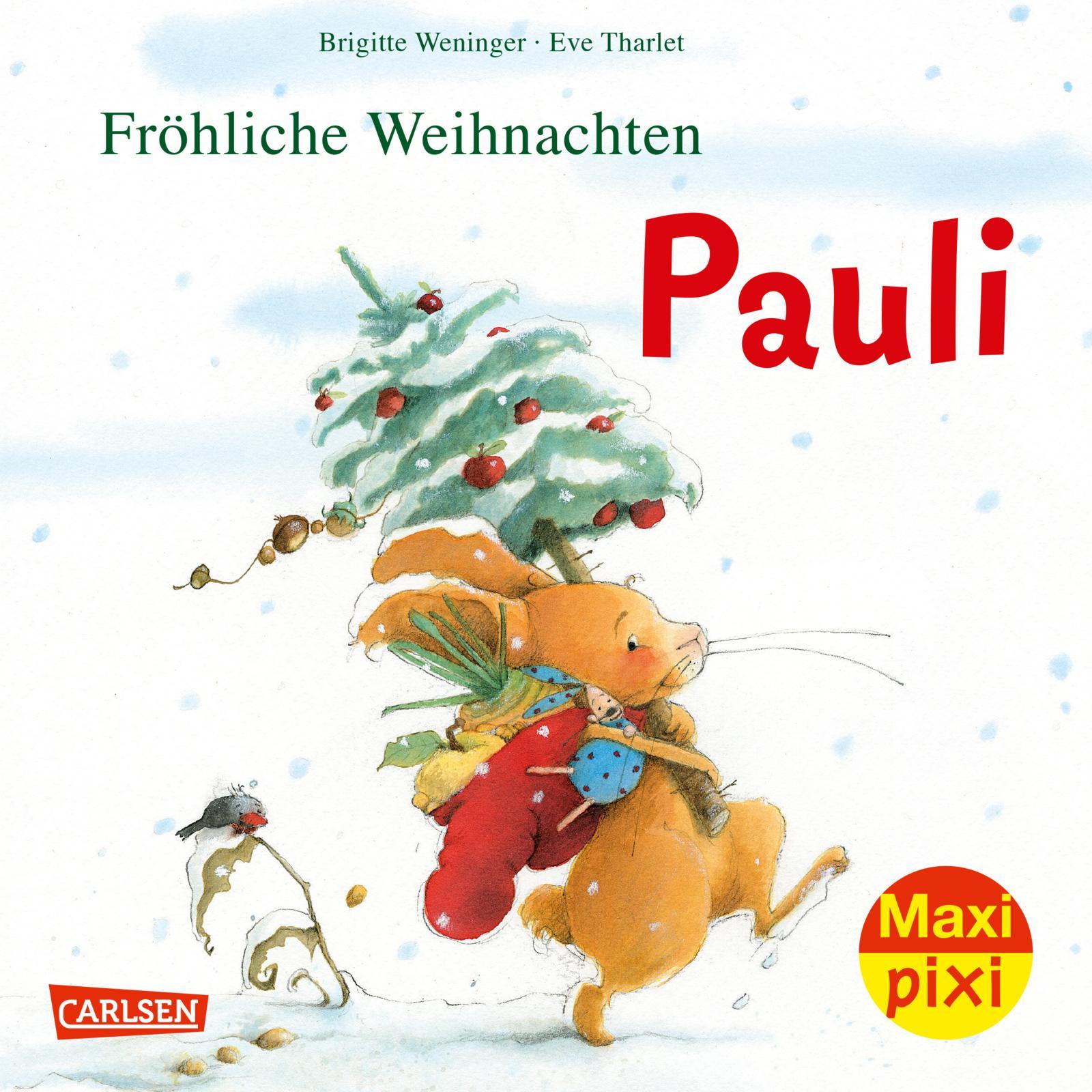 Vorderes Coverbild Maxi Pixi 386: VE 5: Fröhliche Weihnachten, Pauli!  (5 Exemplare)