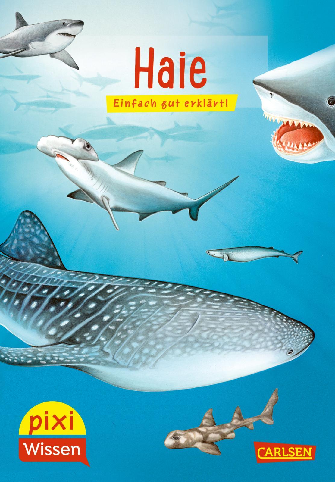 Vorderes Coverbild Pixi Wissen 46: VE5 Haie