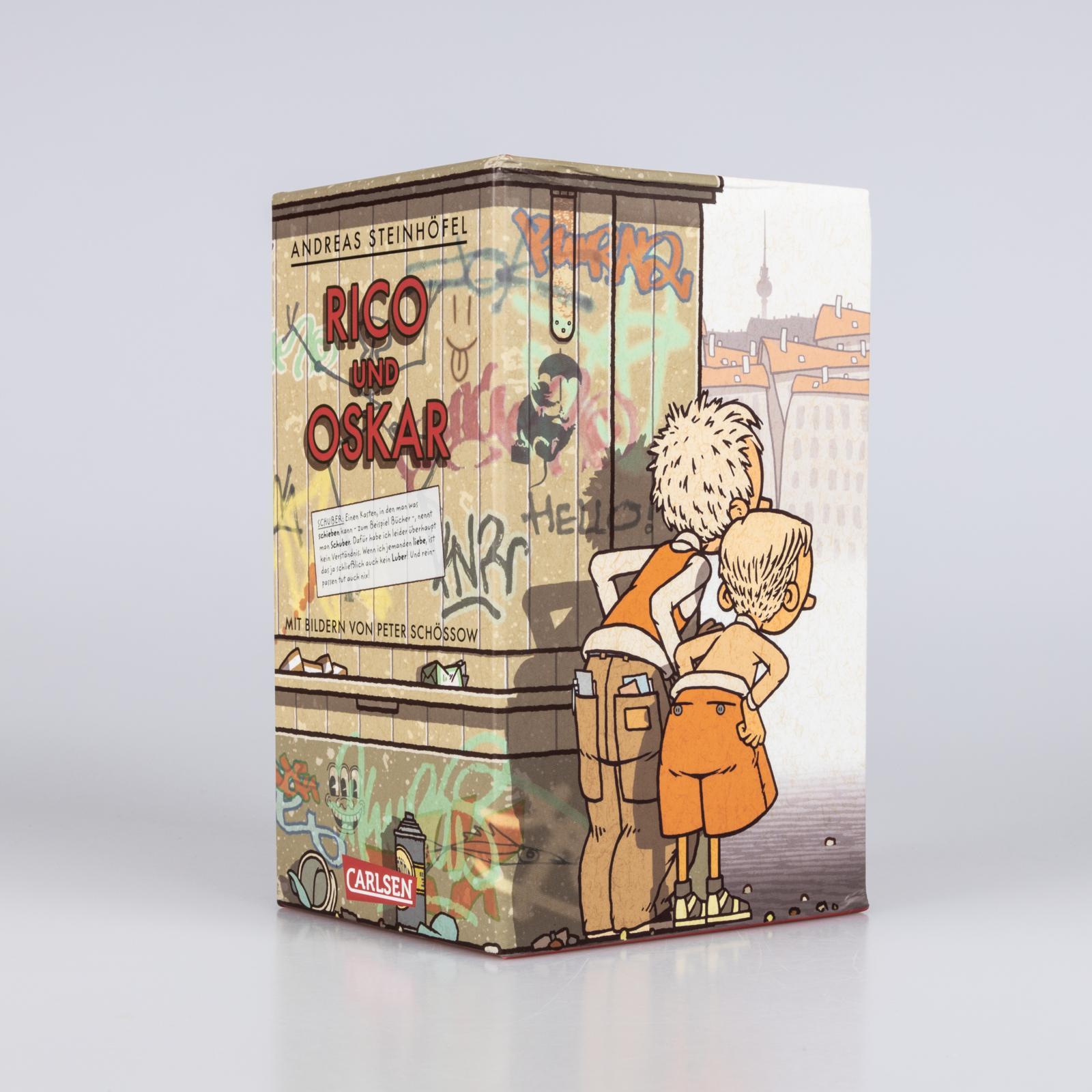 Beispielinhalt (Bild) Rico und Oskar - Die ersten vier Bände im Taschenbuch-Schuber (Rico und Oskar)