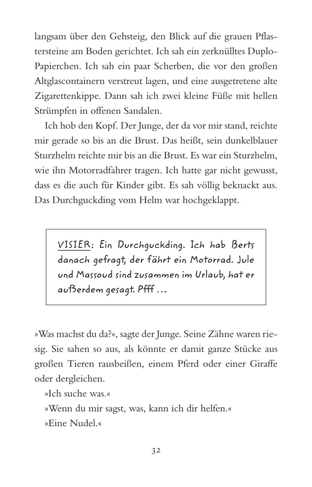 Beispielinhalt (Bild) Rico und Oskar - Die ersten vier Bände im Taschenbuch-Schuber (Rico und Oskar)