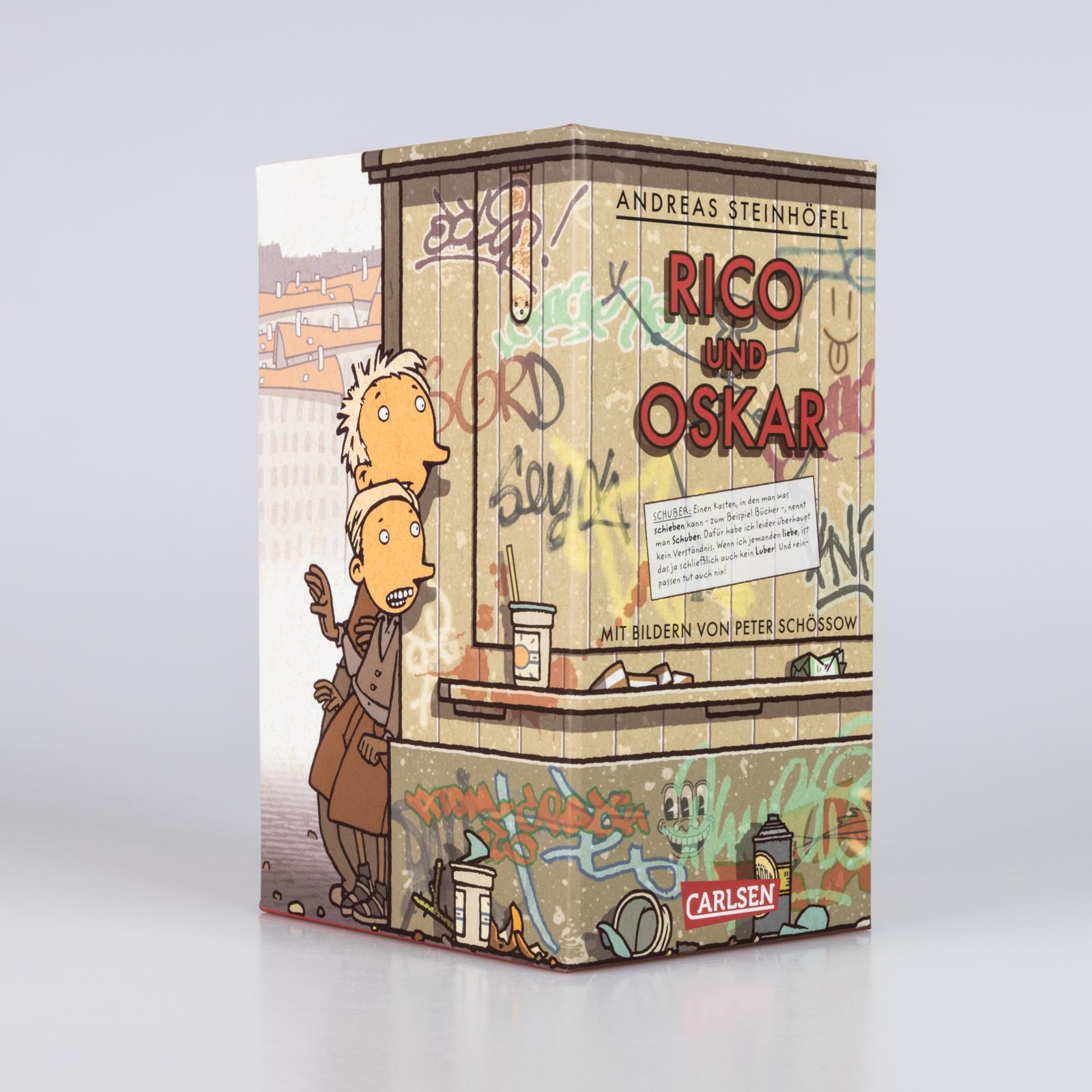 Beispielinhalt (Bild) Rico und Oskar - Die ersten vier Bände im Taschenbuch-Schuber (Rico und Oskar)