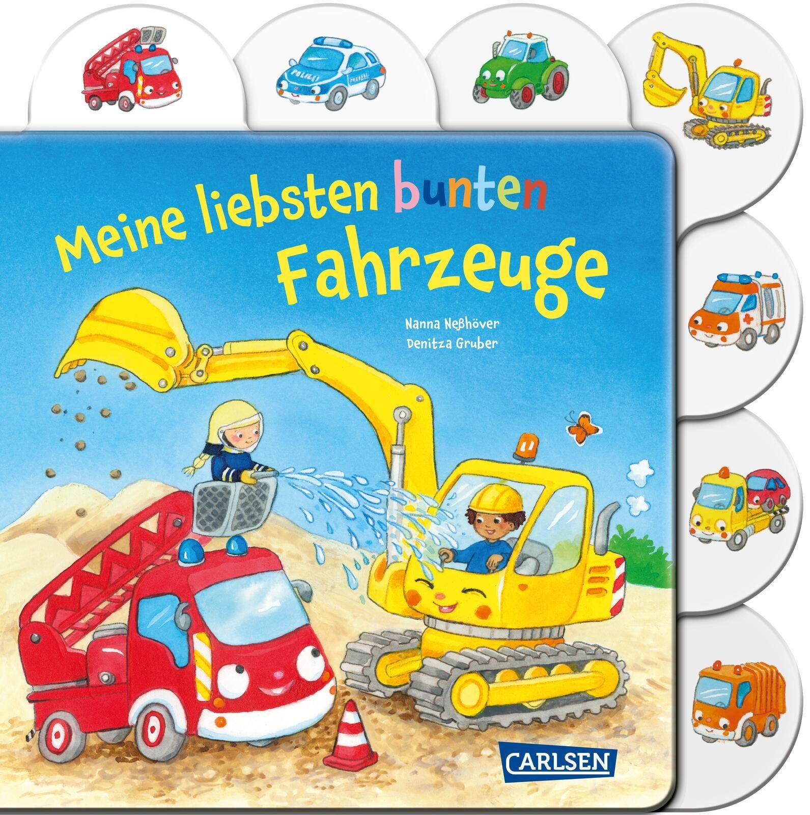 Vorderes Coverbild Meine liebsten bunten Fahrzeuge