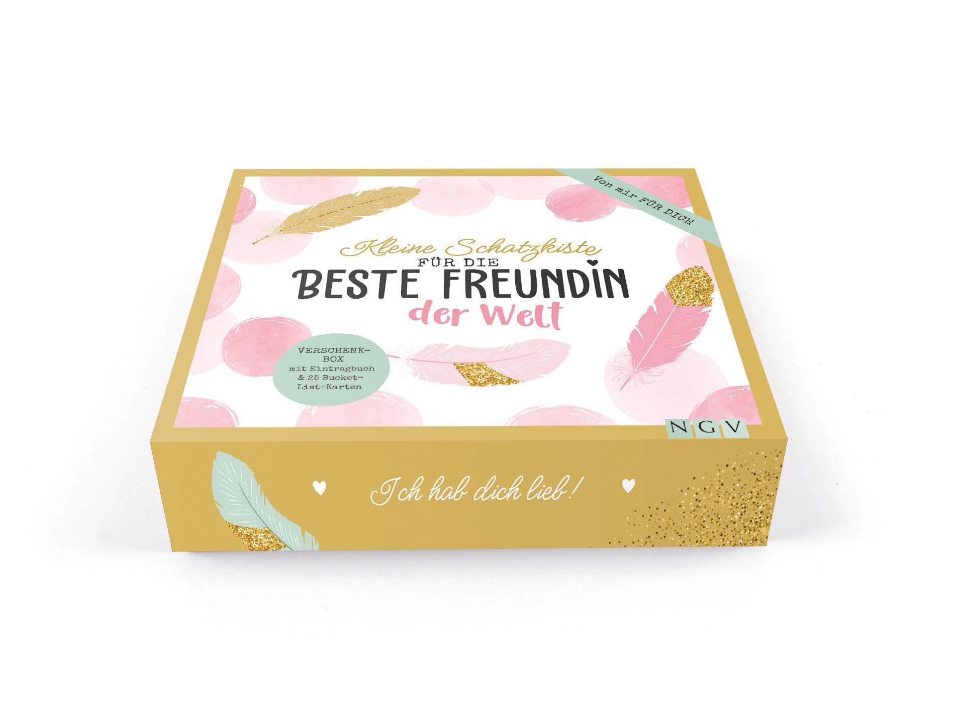 Vorderes Coverbild Kleine Schatzkiste für die beste Freundin der Welt. Verschenkbox für beste Freundinnen