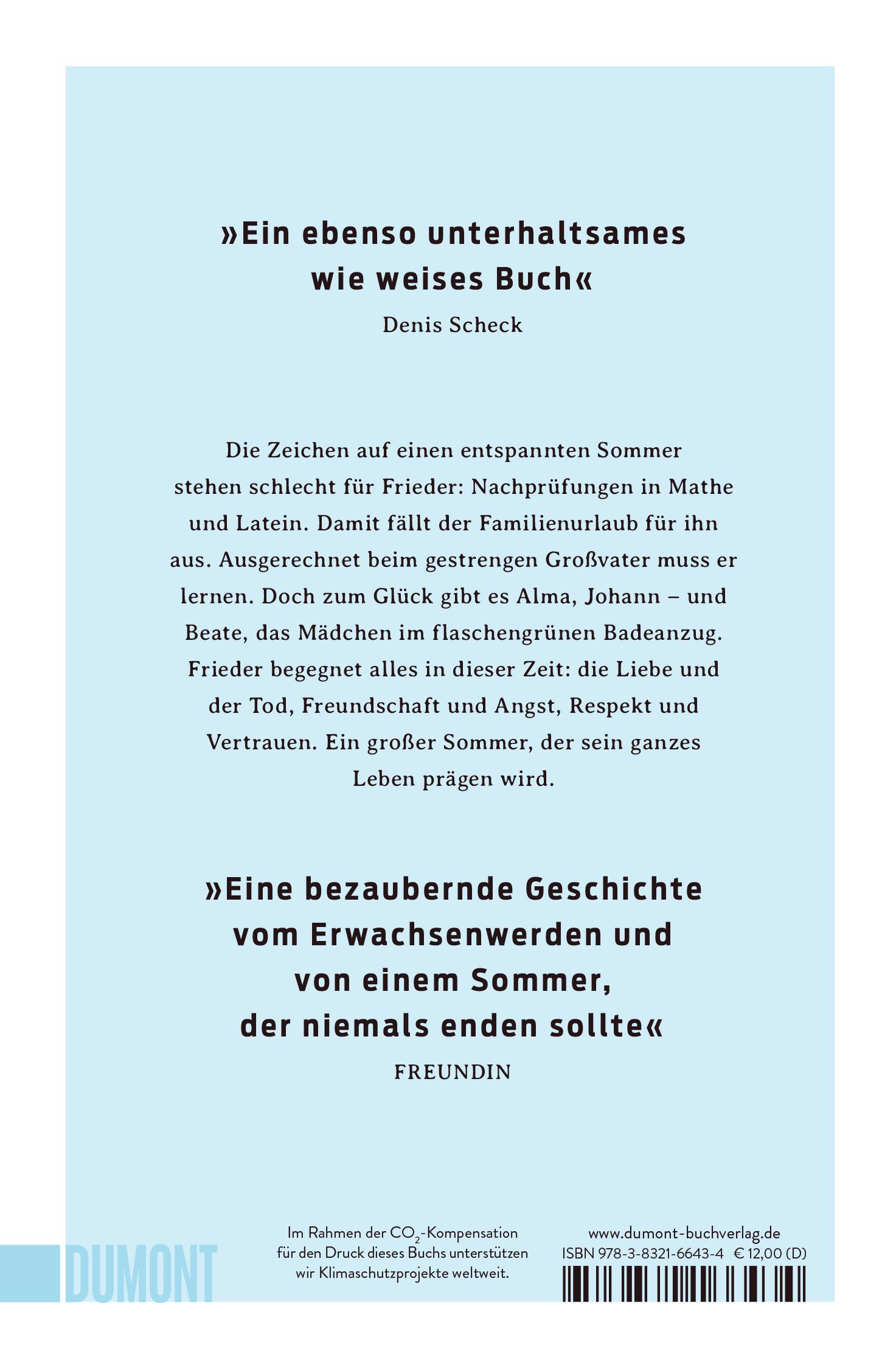 Rückseitencover Der große Sommer