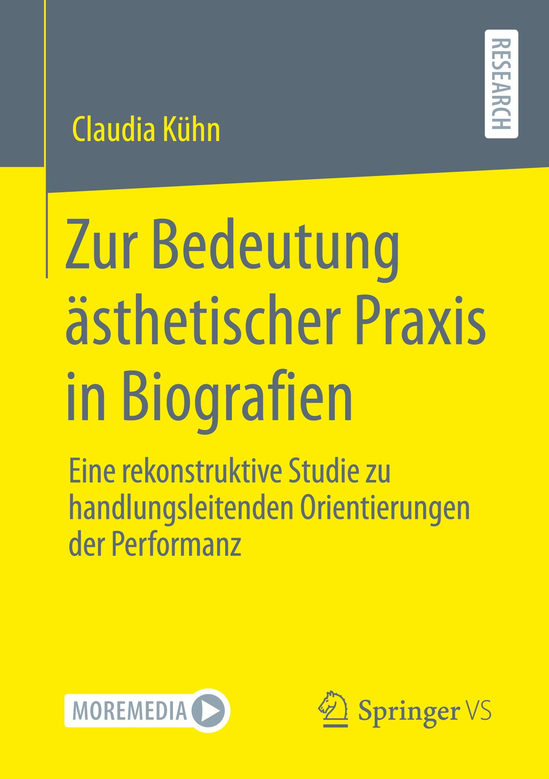 Vorderes Coverbild Zur Bedeutung ästhetischer Praxis in Biografien