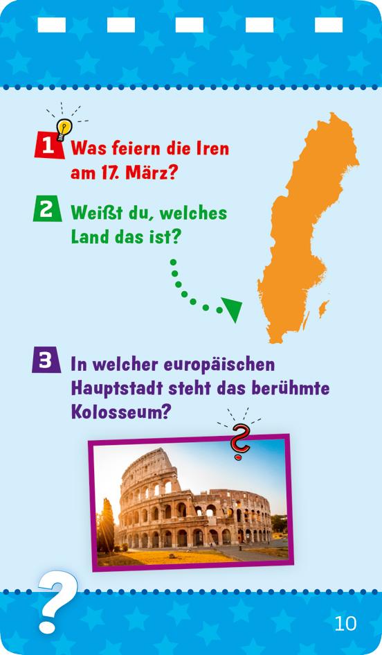 Beispielinhalt (Bild) WAS IST WAS Quiz Europa