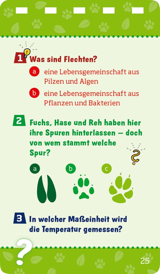 Beispielinhalt (Bild) WAS IST WAS Quiz Tiere
