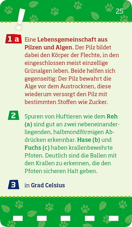 Beispielinhalt (Bild) WAS IST WAS Quiz Tiere