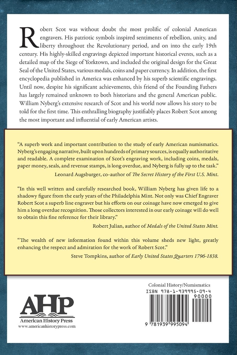 Rückseitencover Robert Scot