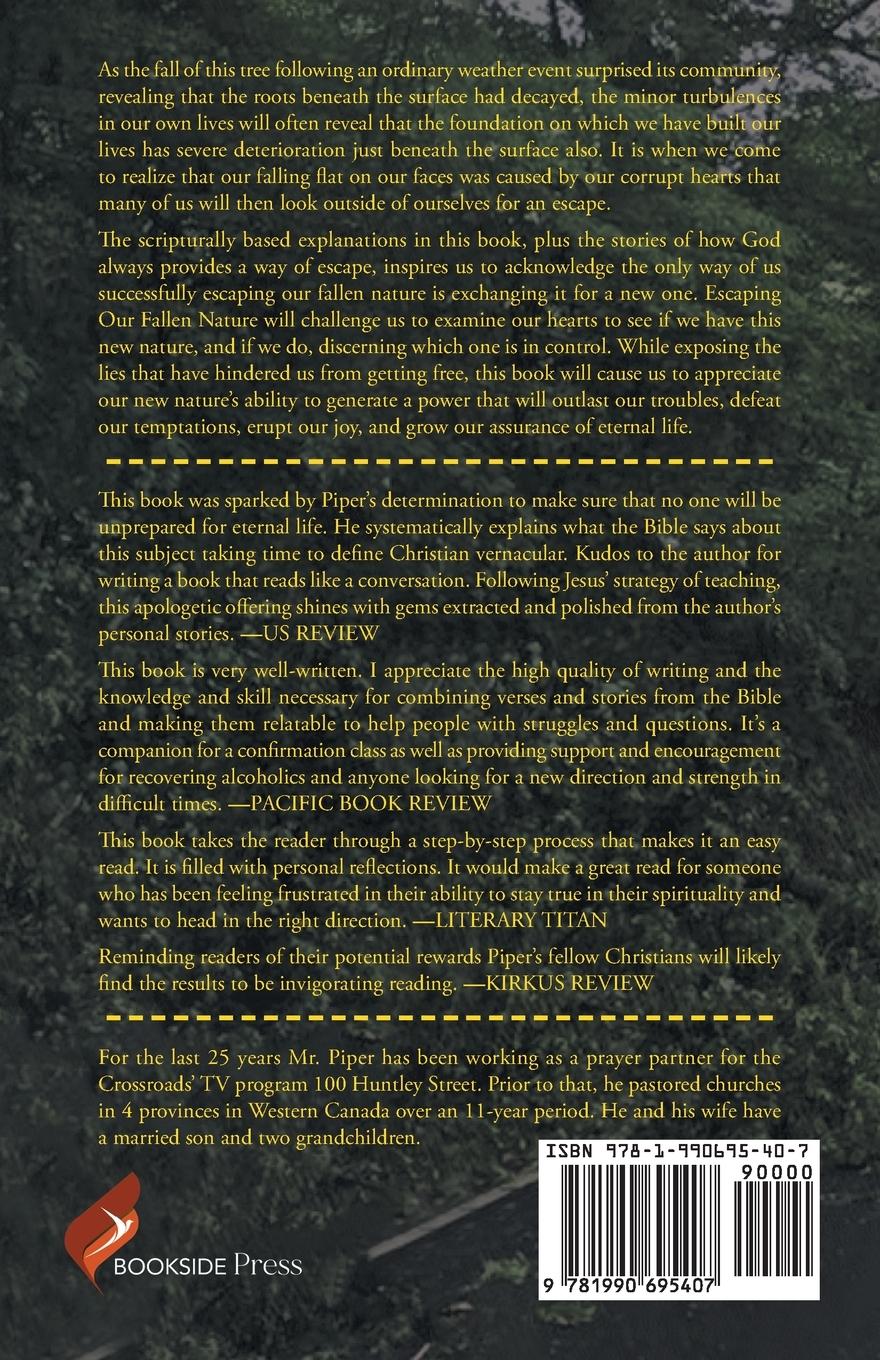 Rückseitencover Escaping Our Fallen Nature