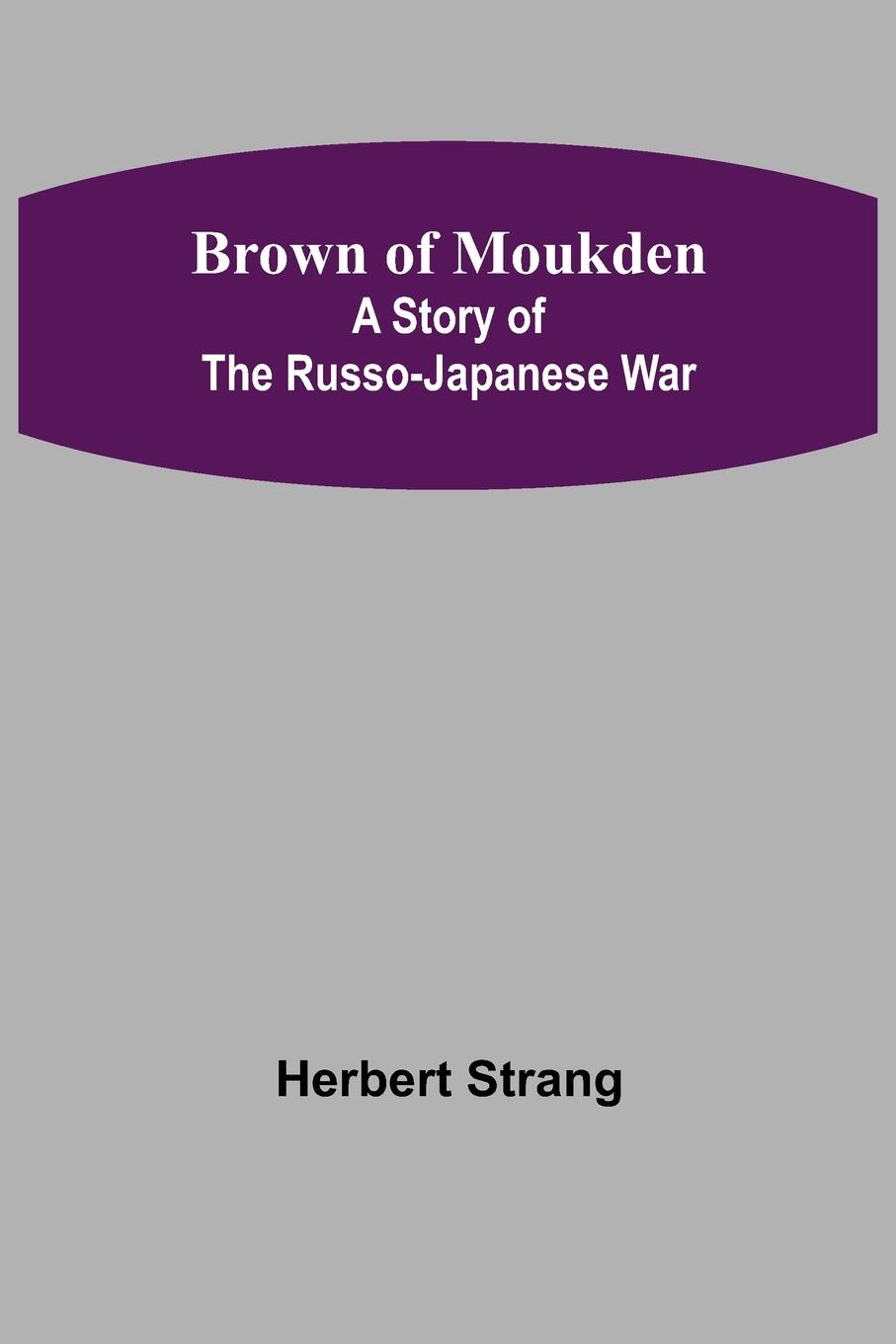 Vorderes Coverbild Brown of Moukden