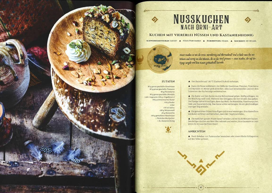 Beispielinhalt (Bild) Die legendäre Küche von Zelda - Magische Rezepte inspiriert von der Videogame-Saga