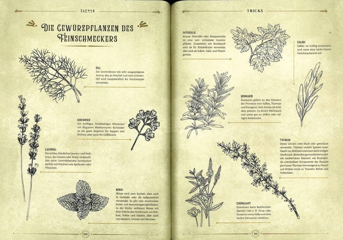 Beispielinhalt (Bild) Die legendäre Küche von Zelda - Magische Rezepte inspiriert von der Videogame-Saga