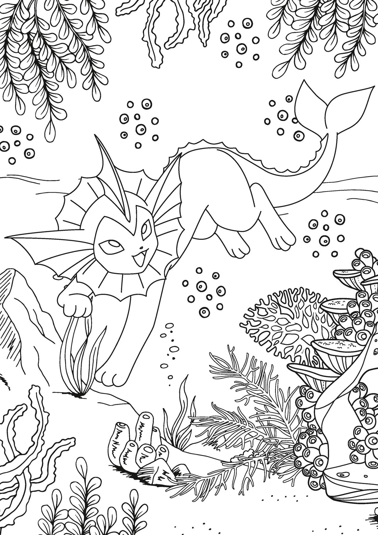 Beispielinhalt (Bild) Pokémon: Mein großer Kreativblock