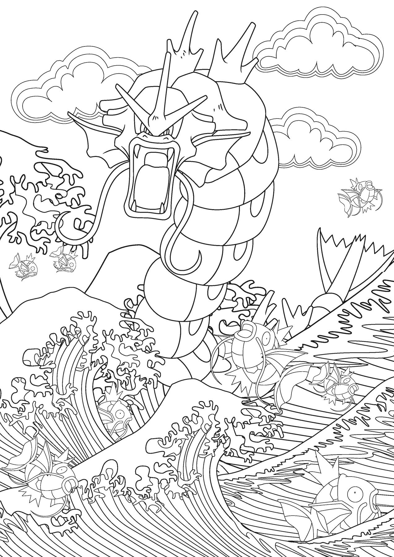 Beispielinhalt (Bild) Pokémon: Mein großer Kreativblock