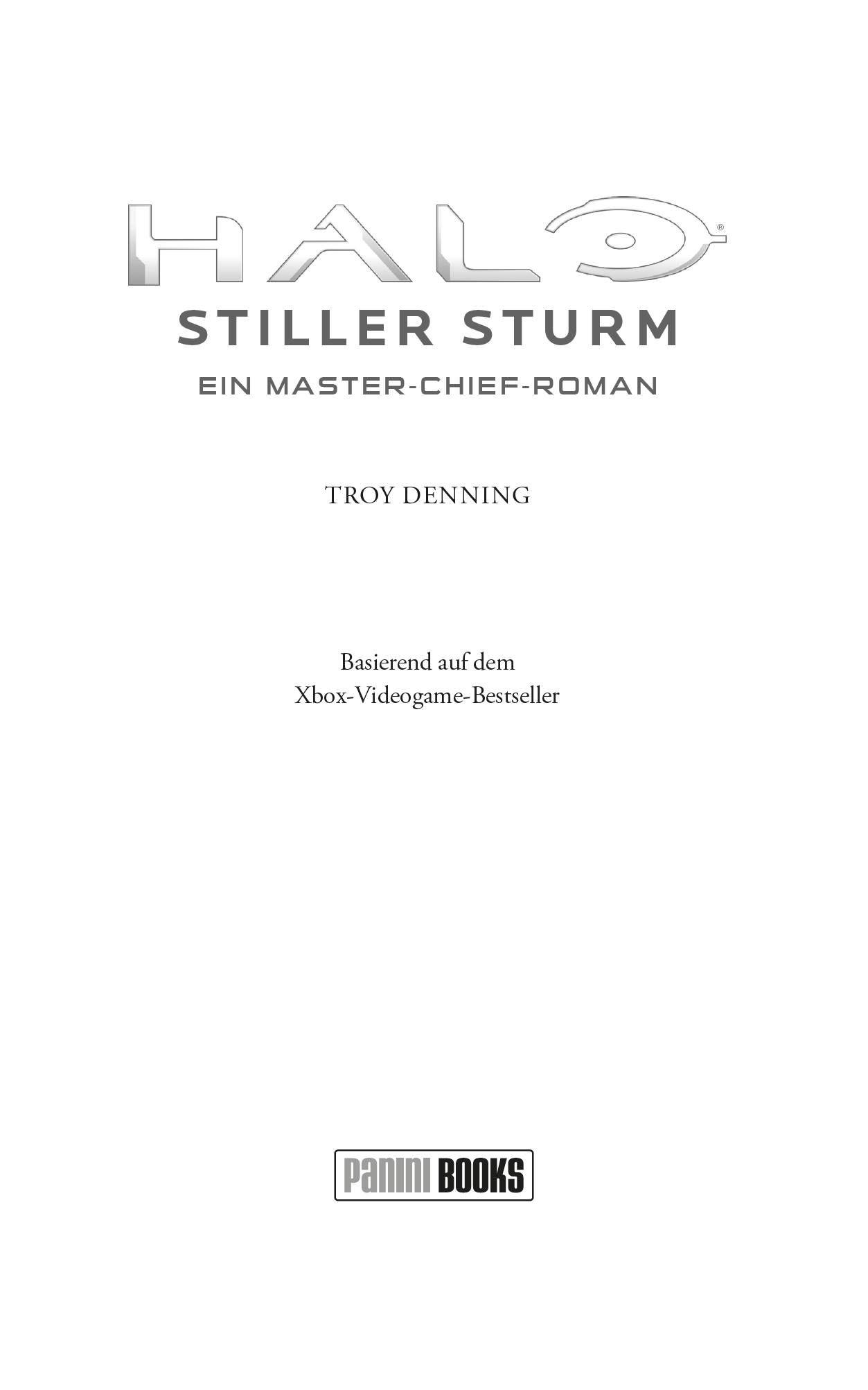 Beispielinhalt (Bild) Halo: Stiller Sturm - Ein Master-Chief-Roman