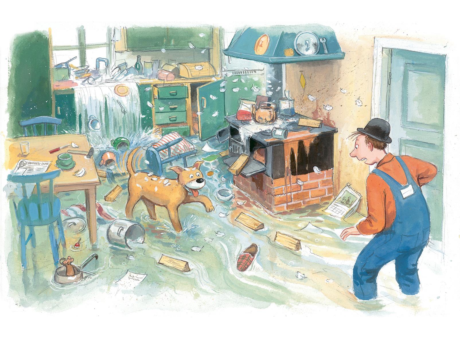 Beispielinhalt (Bild) Willy Werkel - Buffa will helfen