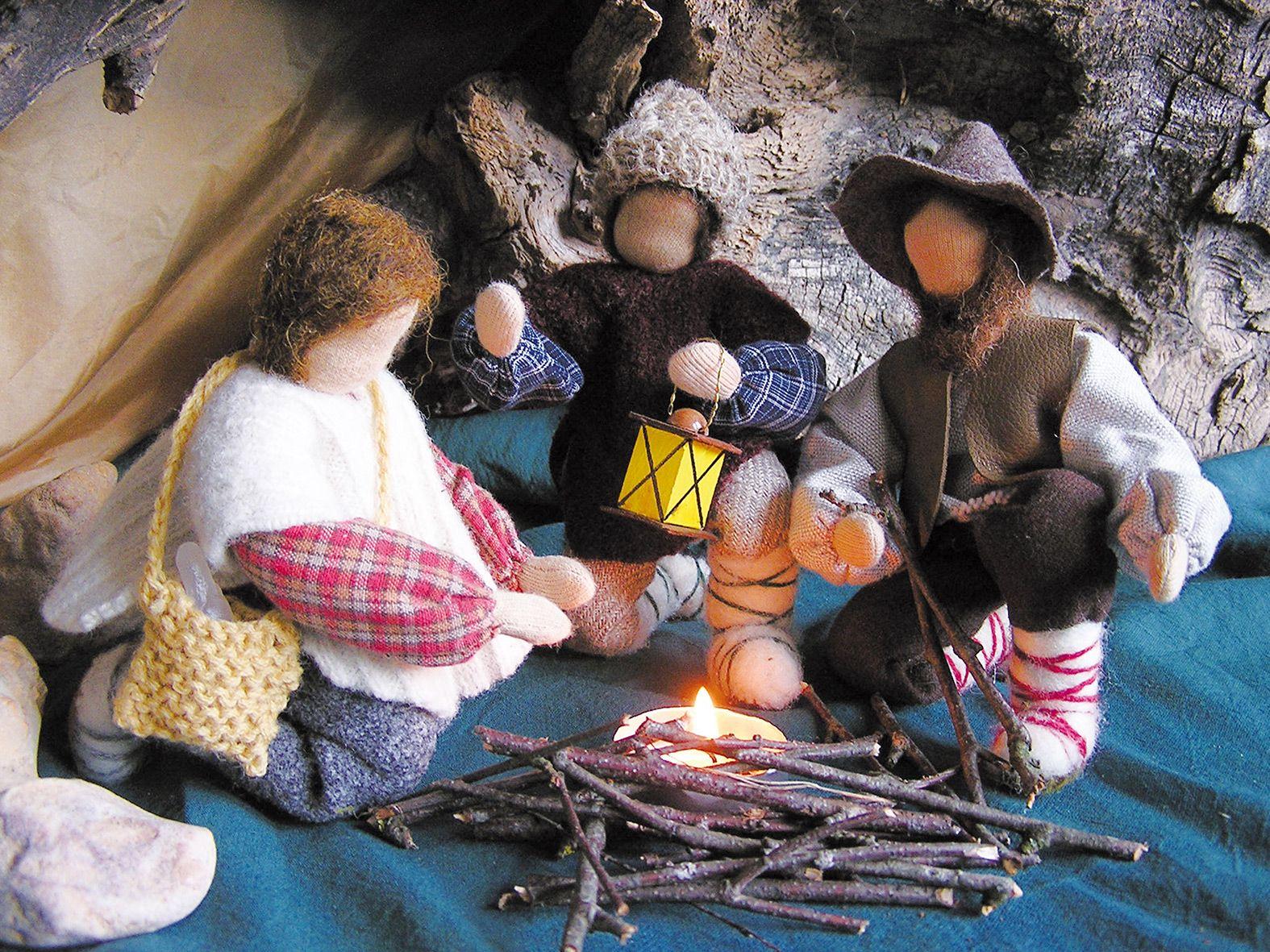 Beispielinhalt (Bild) Krippenfiguren