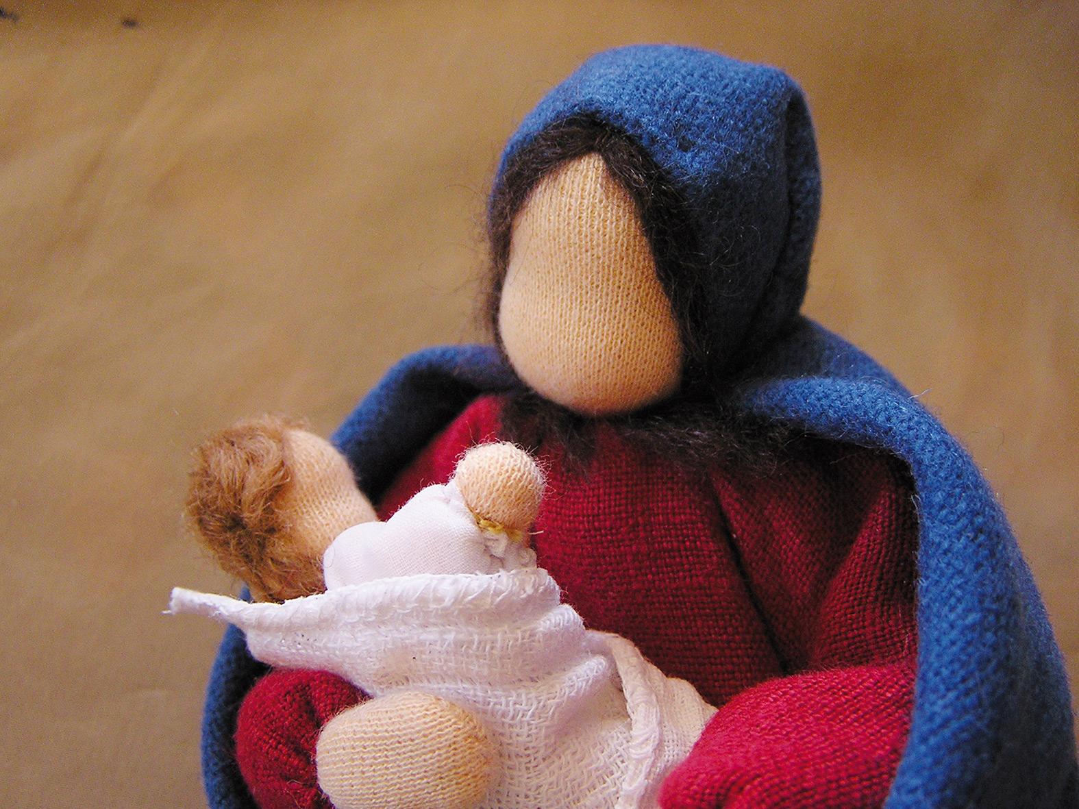 Beispielinhalt (Bild) Krippenfiguren