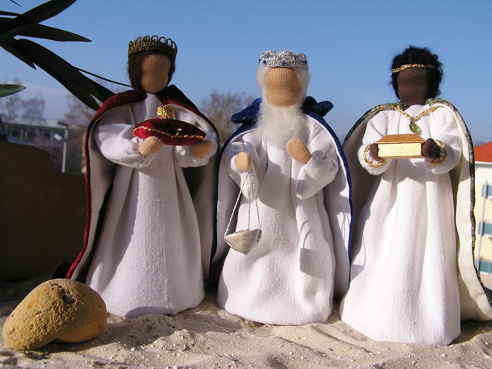 Beispielinhalt (Bild) Krippenfiguren