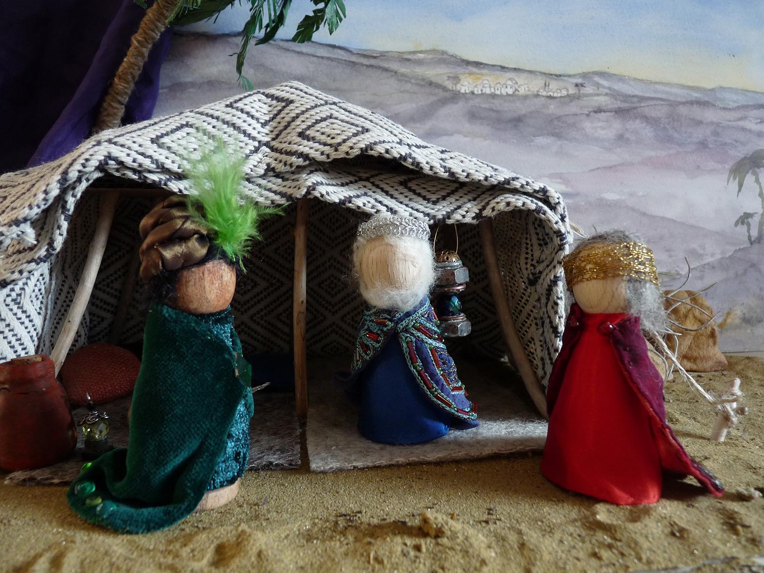 Beispielinhalt (Bild) Krippenfiguren