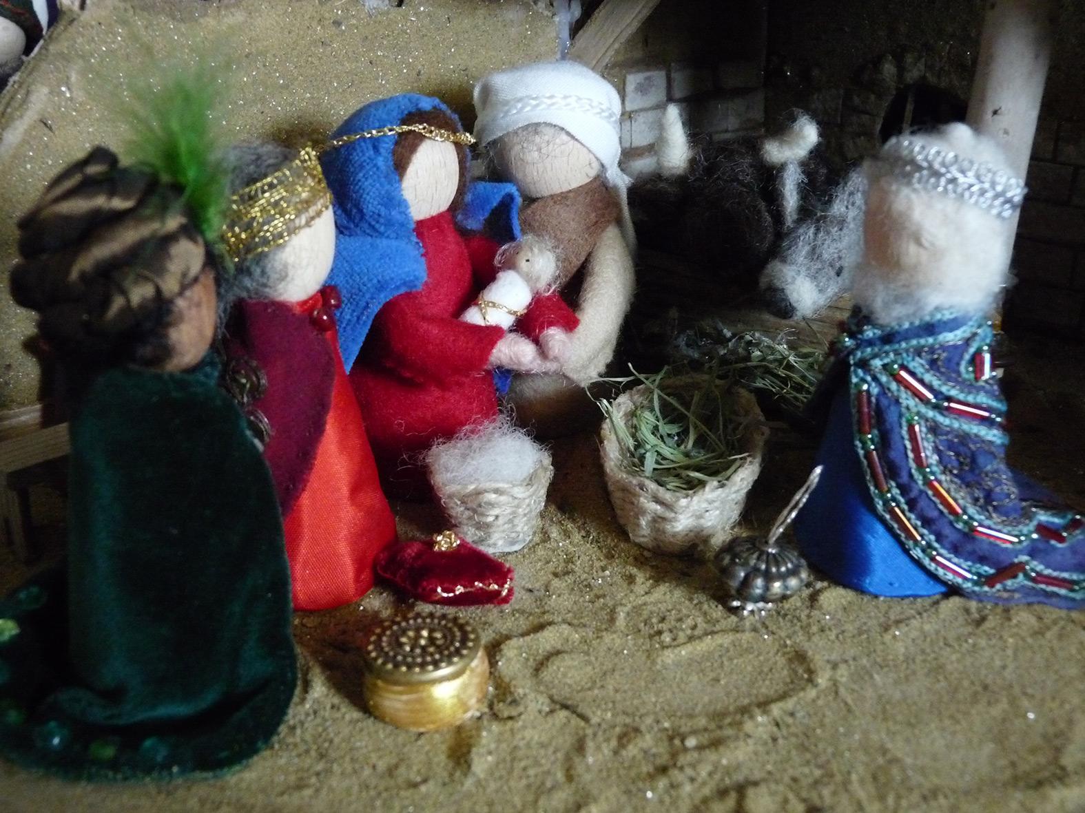 Beispielinhalt (Bild) Krippenfiguren