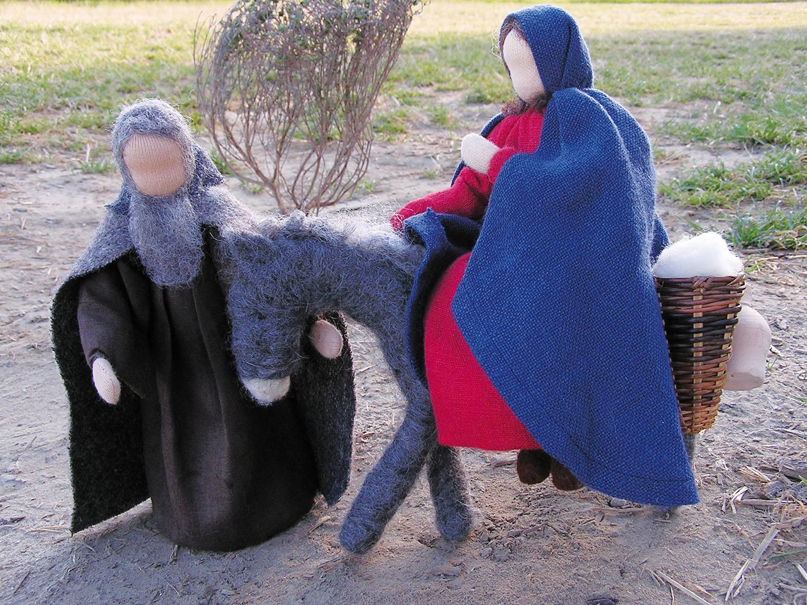 Beispielinhalt (Bild) Krippenfiguren