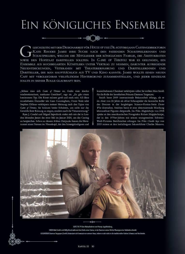 Beispielinhalt (Bild) Game of Thrones: House of the Dragon - Die Entstehung einer Dynastie