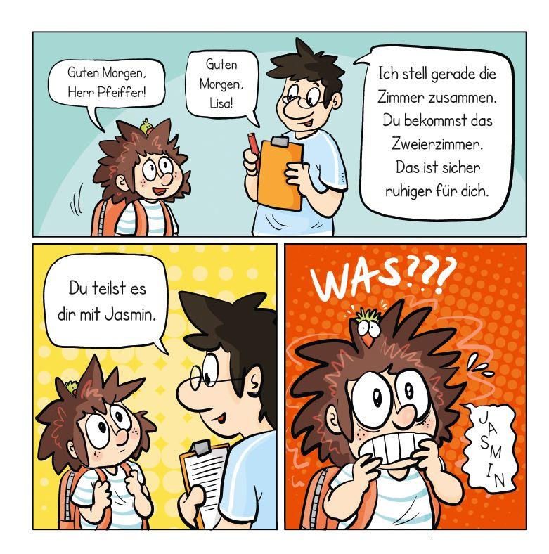 Beispielinhalt (Bild) Lisa und Lio: Das Mädchen und der Alien-Fuchs