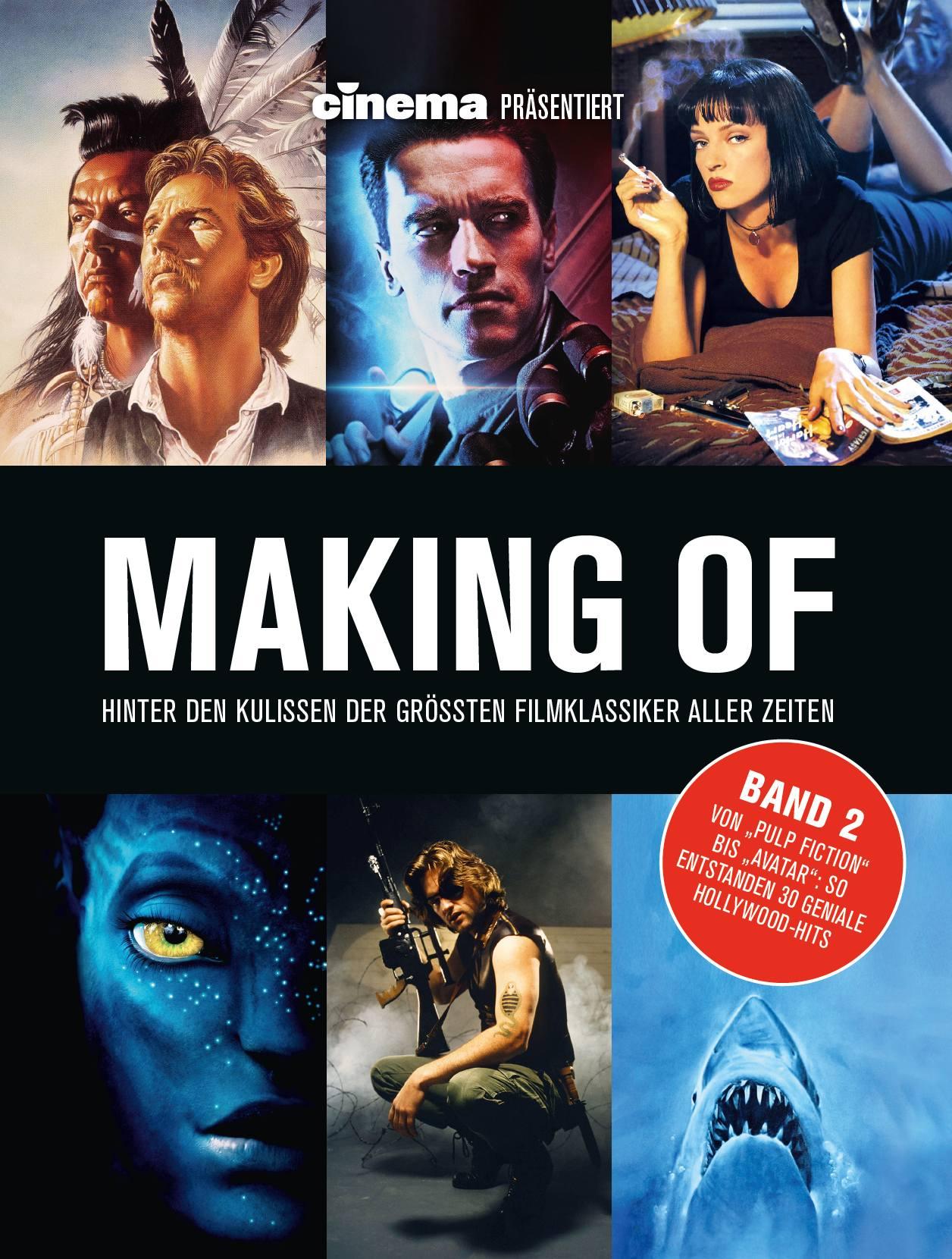 Vorderes Coverbild Cinema präsentiert: Making of - Hinter den Kulissen der grössten Filmklassiker aller Zeiten