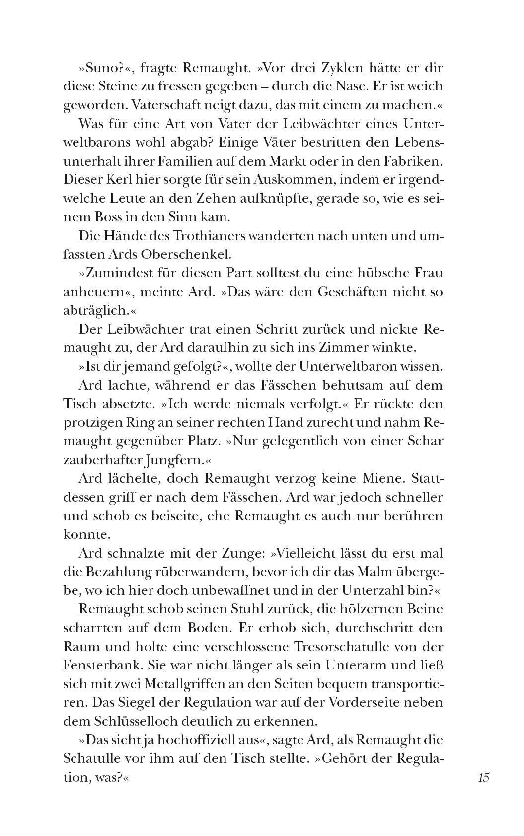 Beispielinhalt (Bild) Die Tausend Leben des Ardor Benn