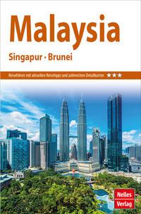 Vorderes Coverbild Nelles Guide Reiseführer Malaysia - Singapur - Brunei
