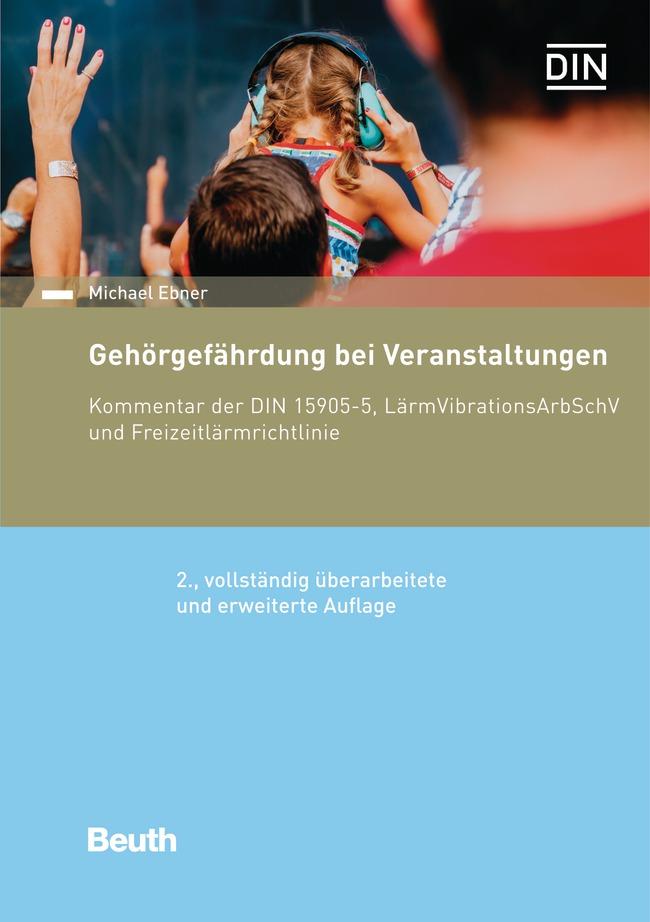 Vorderes Coverbild Gehörgefährdung bei Veranstaltungen