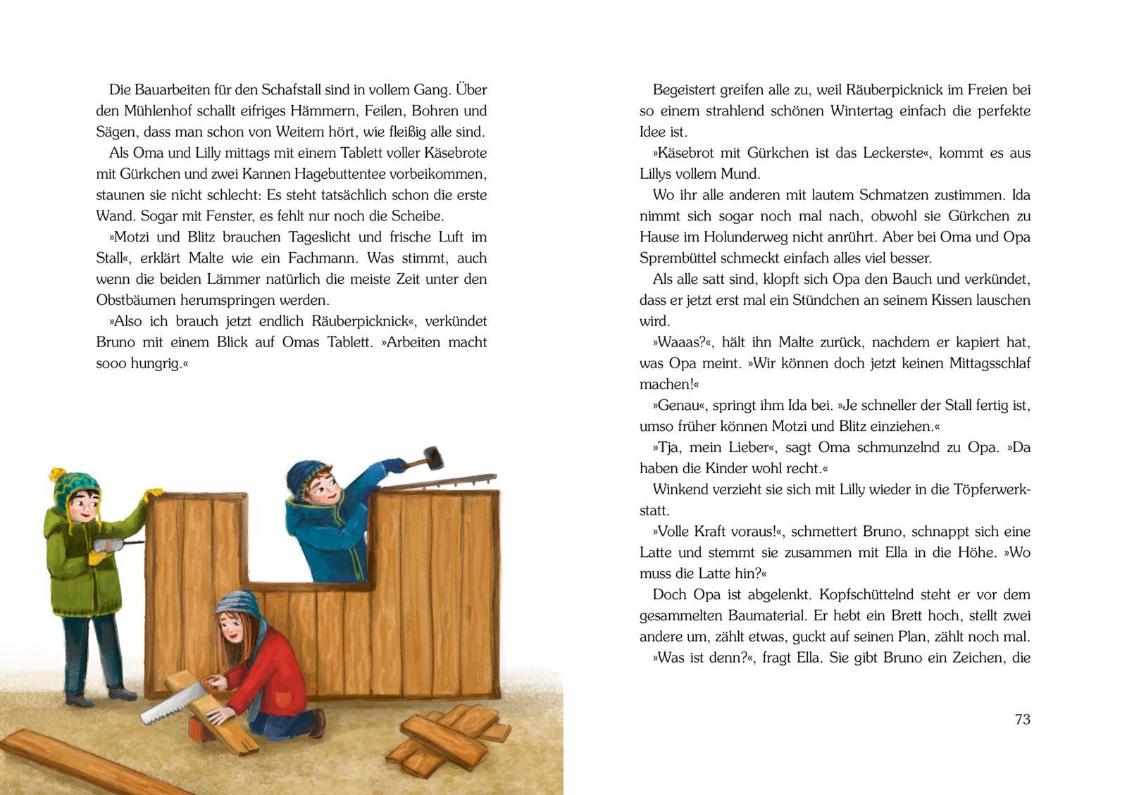 Beispielinhalt (Bild) Holunderweg: Winter im Holunderweg