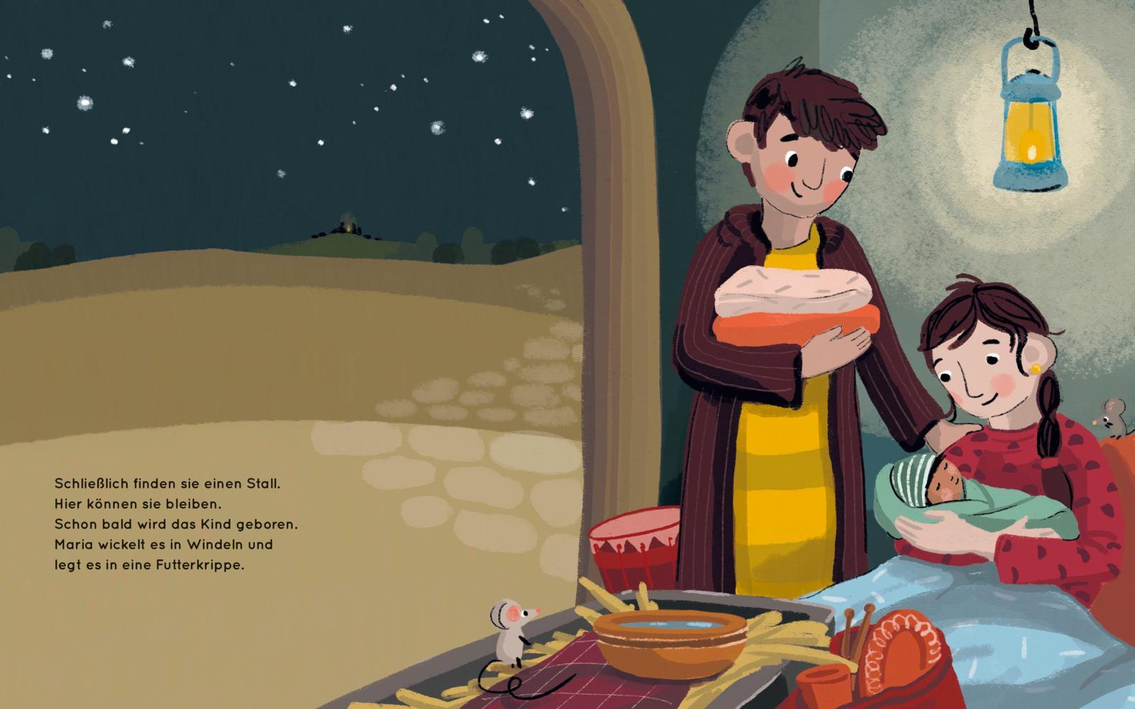 Beispielinhalt (Bild) Wie es Weihnachten wurde