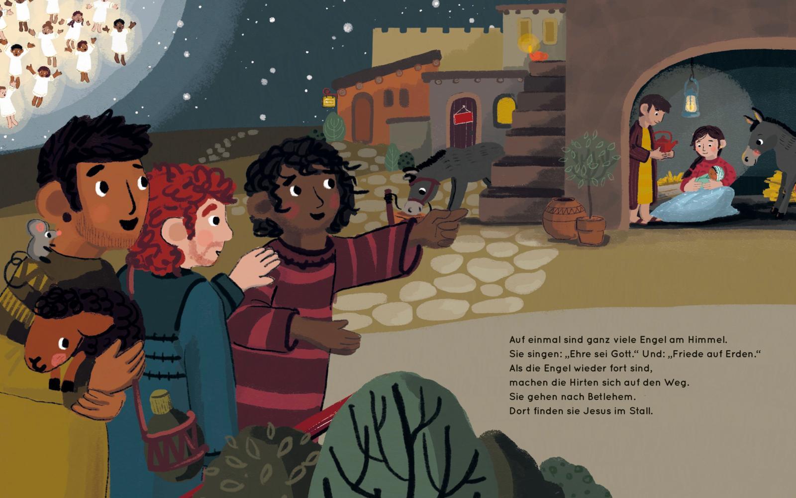 Beispielinhalt (Bild) Wie es Weihnachten wurde