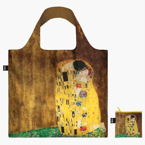 Beispielinhalt (Bild) GUSTAV KLIMT The Kiss Recycled Bag
