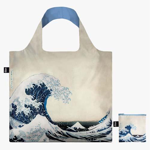 Beispielinhalt (Bild) KATSUSHIKA HOKUSAI The Great Wave Recycled