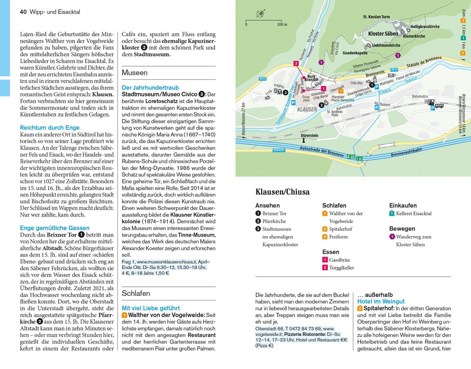 Beispielinhalt (Bild) DUMONT Reise-Taschenbuch Reiseführer Südtirol