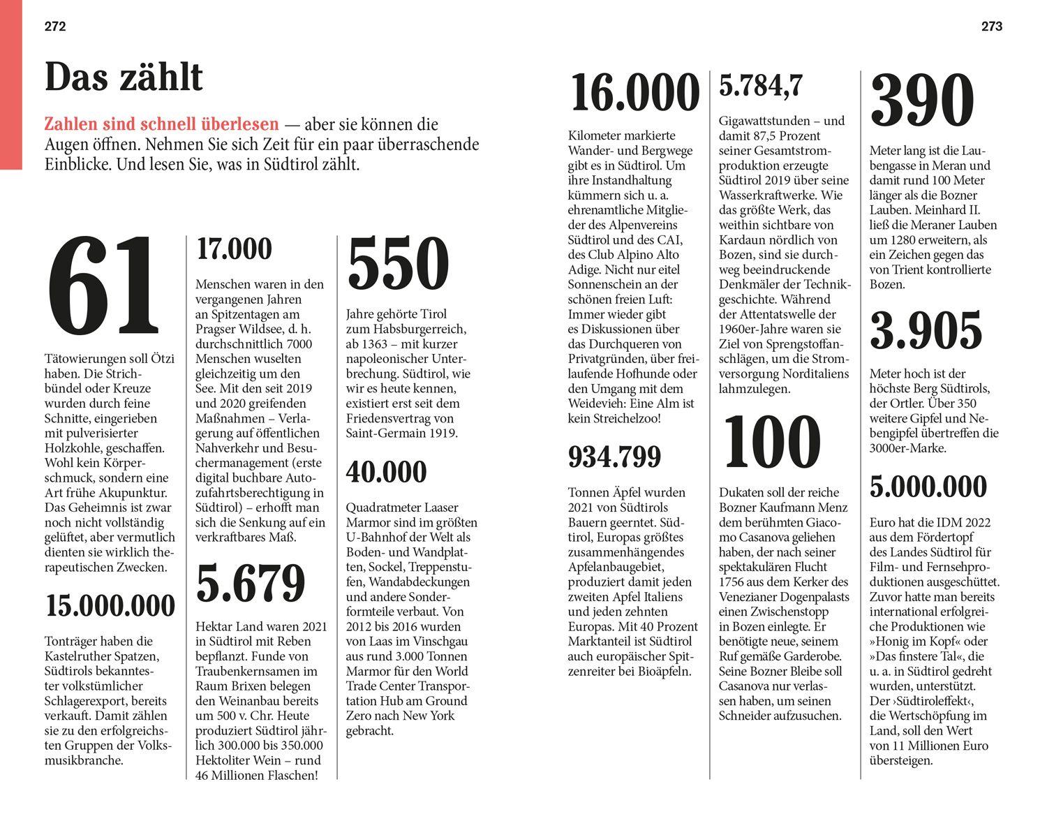 Beispielinhalt (Bild) DUMONT Reise-Taschenbuch Reiseführer Südtirol