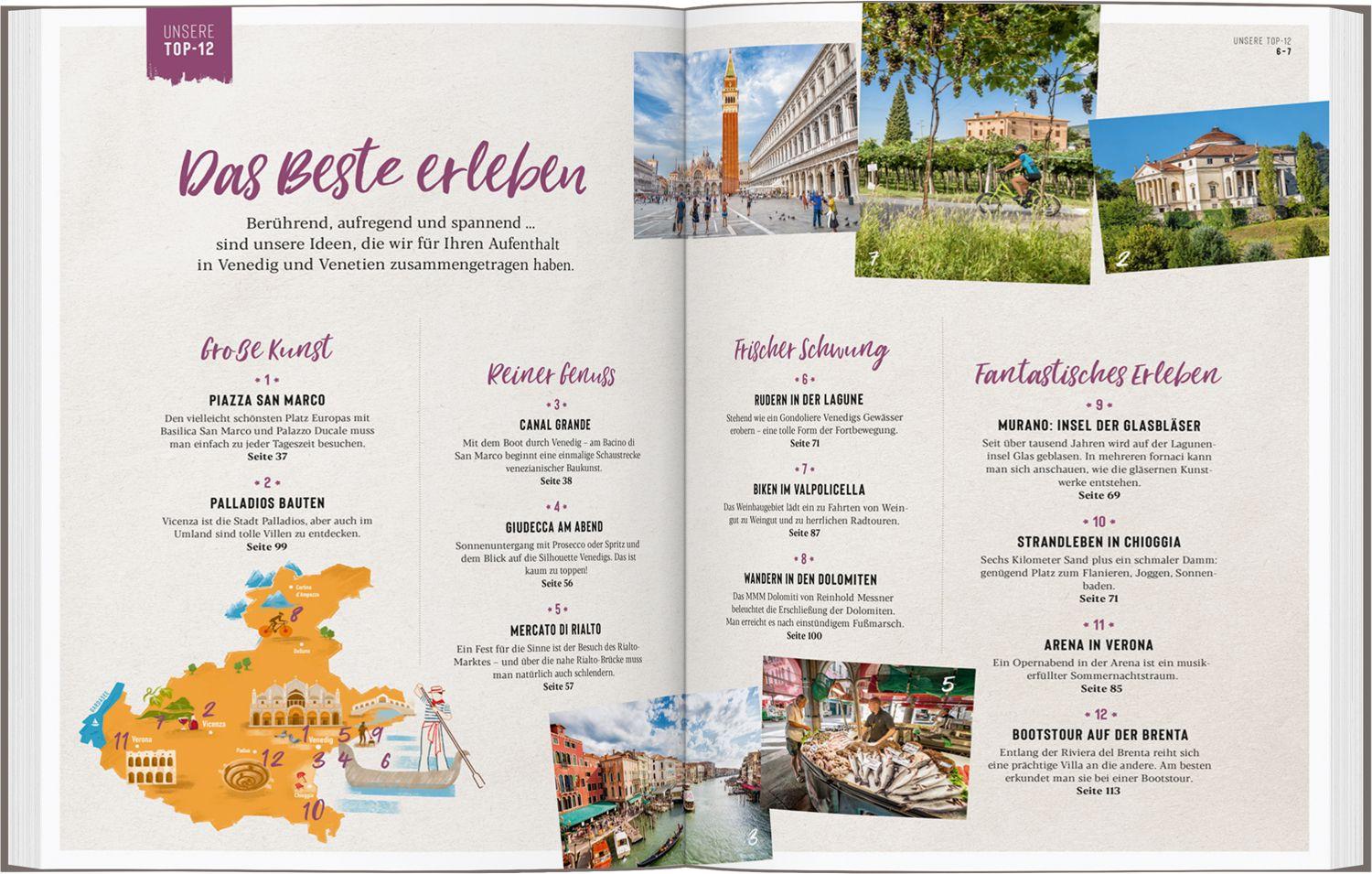 Beispielinhalt (Bild) DuMont Bildatlas Venedig, Venetien
