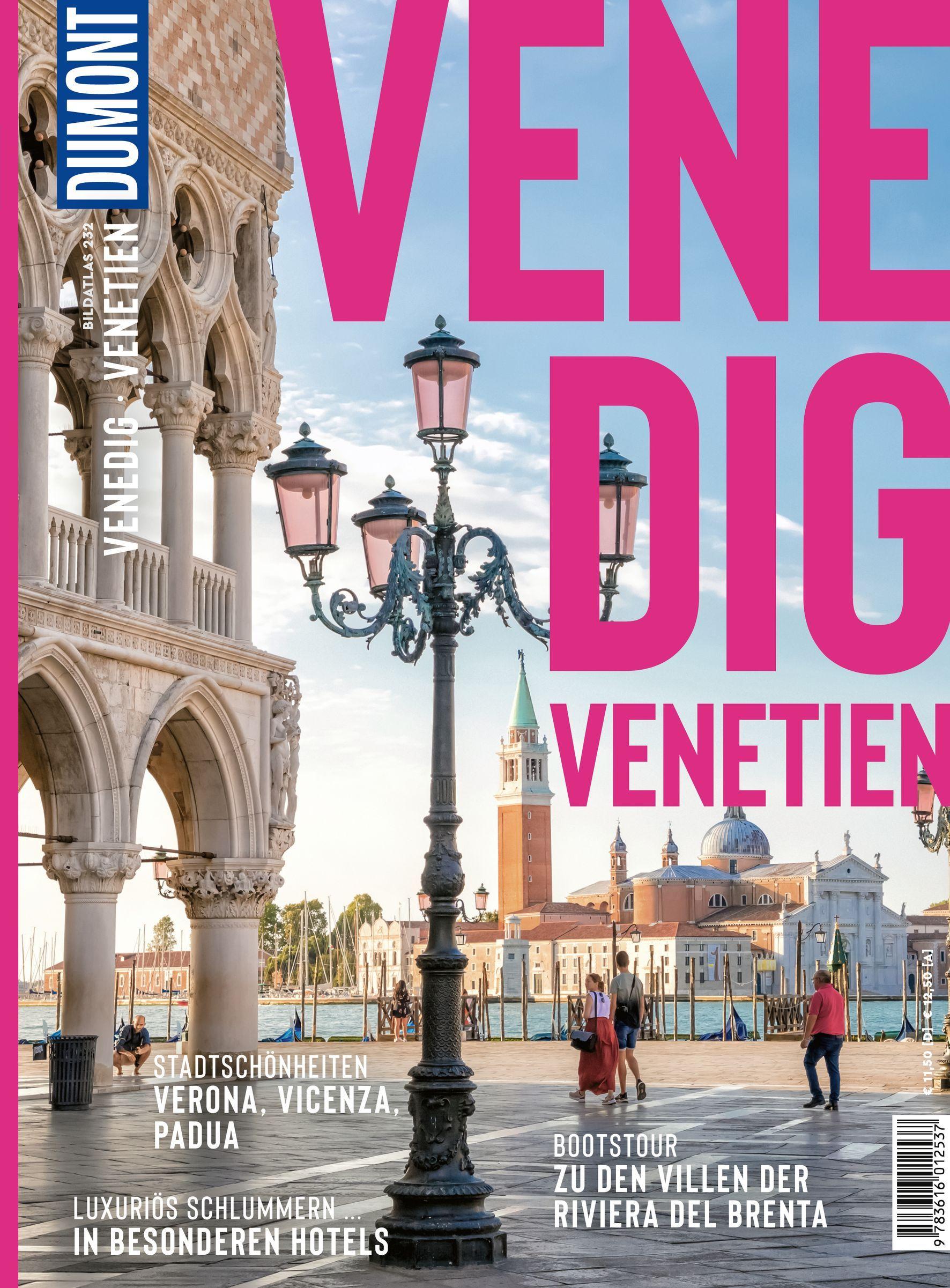 Vorderes Coverbild DuMont Bildatlas Venedig, Venetien