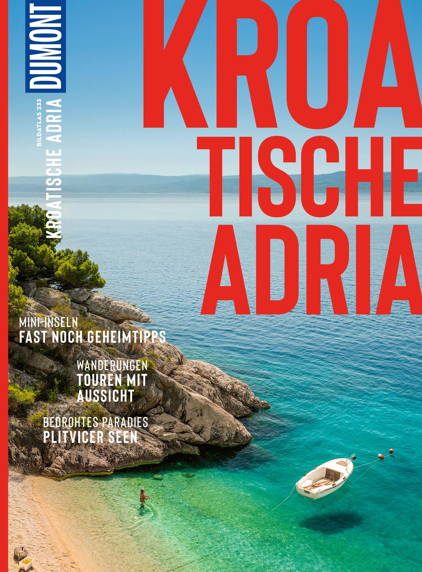 Vorderes Coverbild DuMont Bildatlas Kroatische Adria