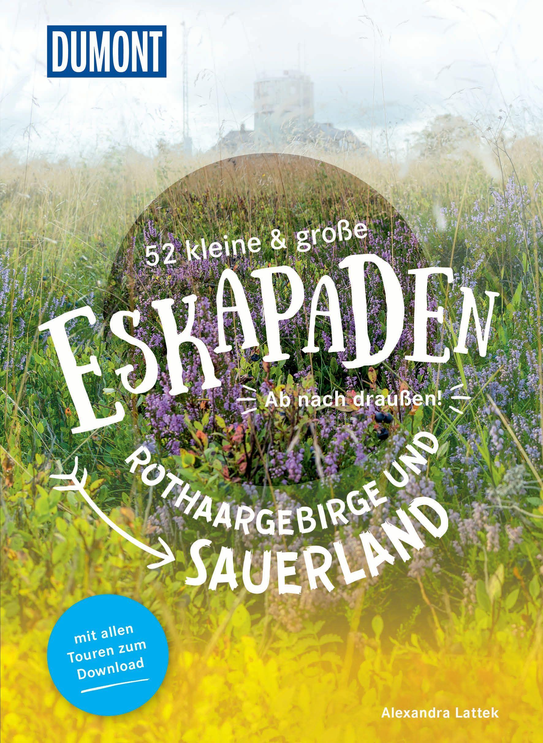 Vorderes Coverbild 52 kleine & große Eskapaden Rothaargebirge und Sauerland