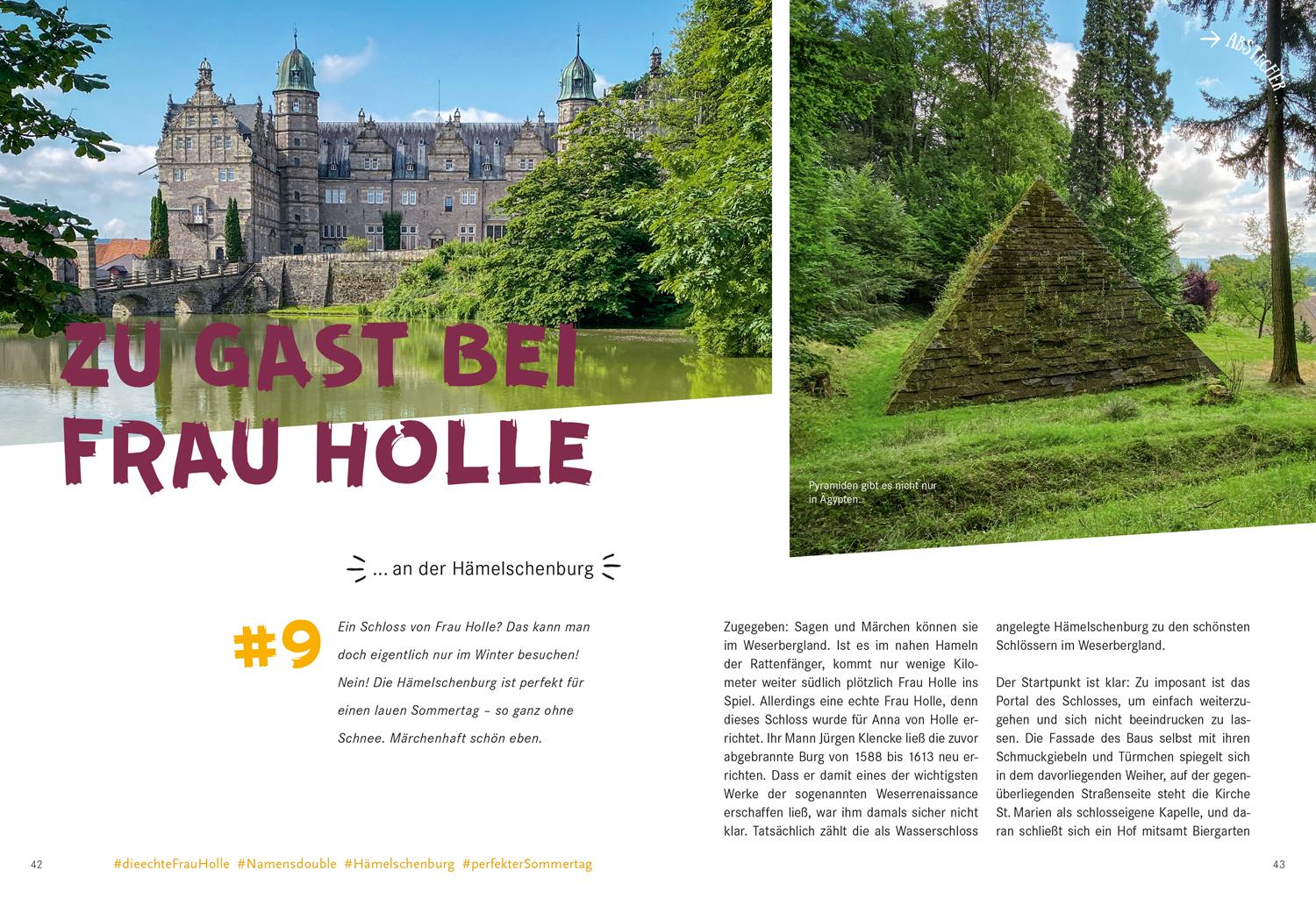 Beispielinhalt (Bild) 52 kleine & große Eskapaden im Weserbergland